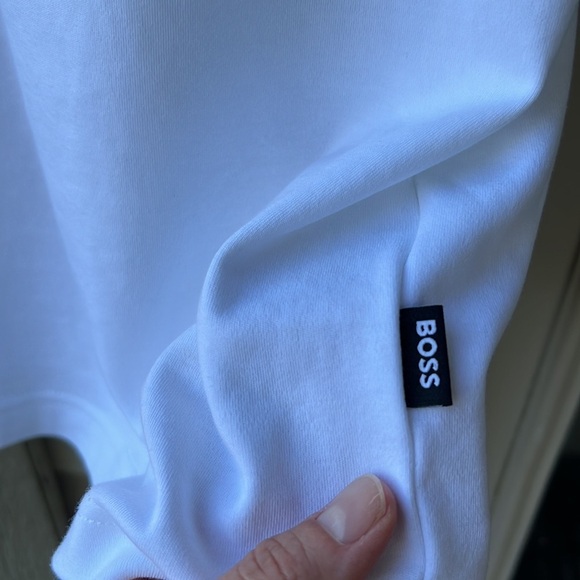 Boss Oversized-fit interlock-cotton T-shirt with Appliqué Palm Tree artwork Men - Picture 8 of 12